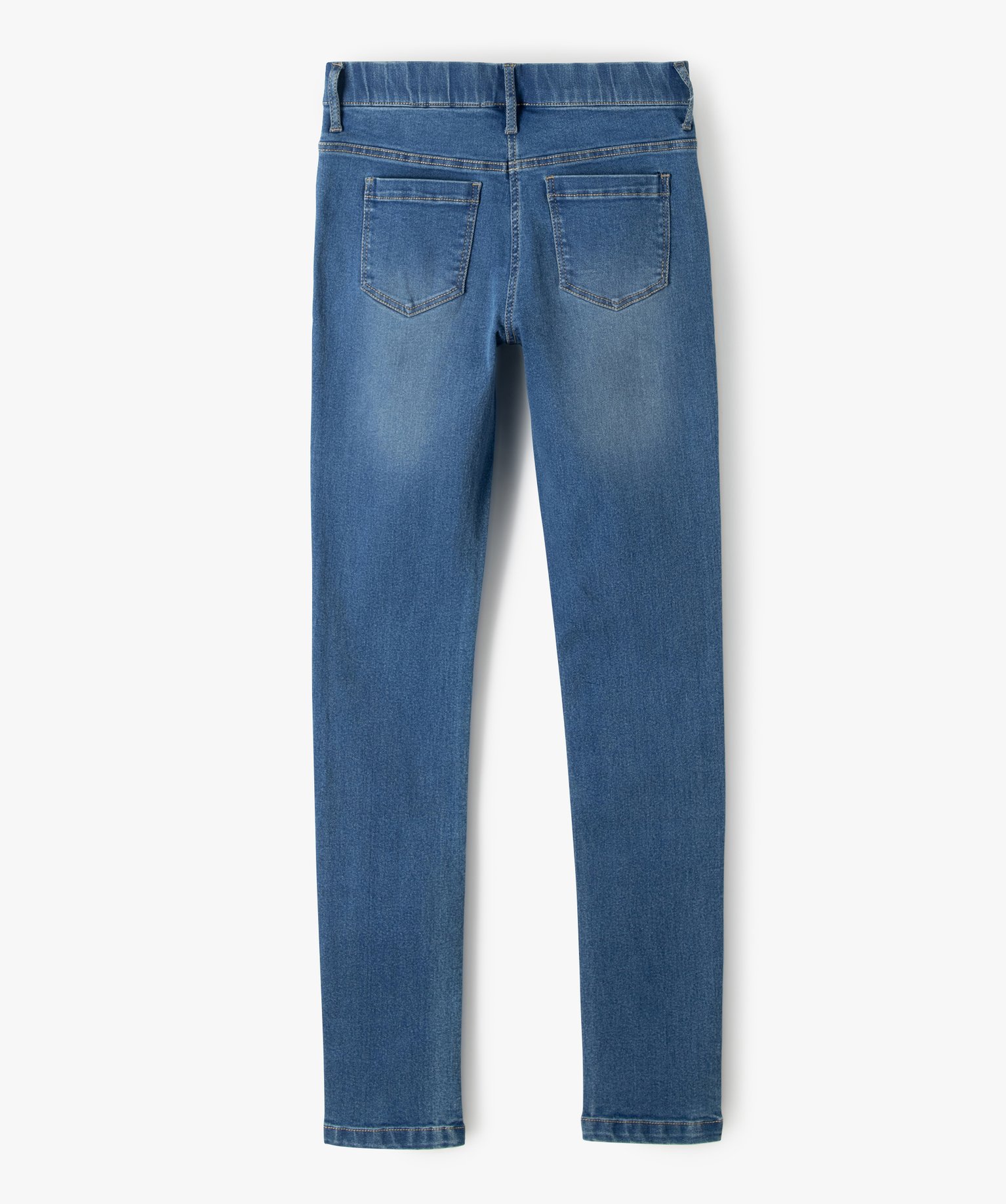 Jegging fille en stretch confortable stone | GEMO