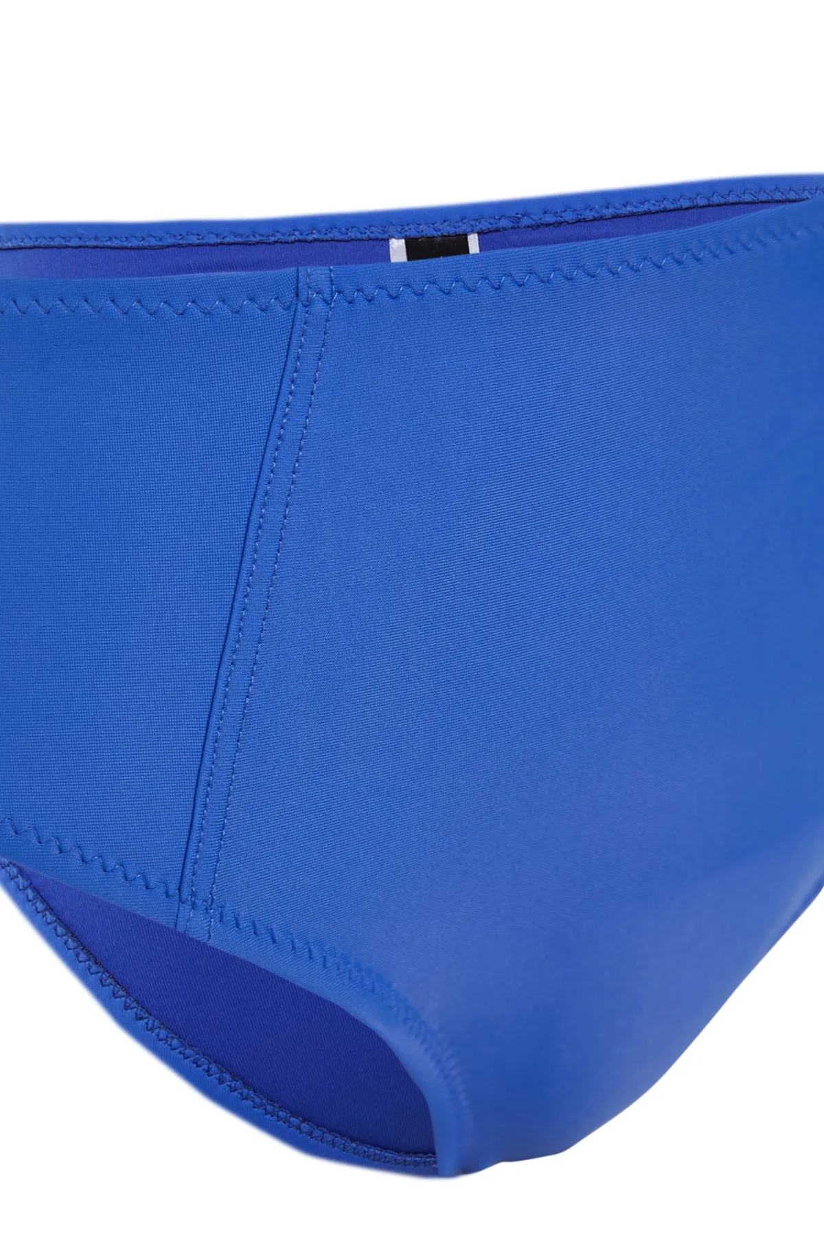 Trendyol Collection  Saks Bikinihose mit hoher Taille und normalem Bein TBESS21BA0387