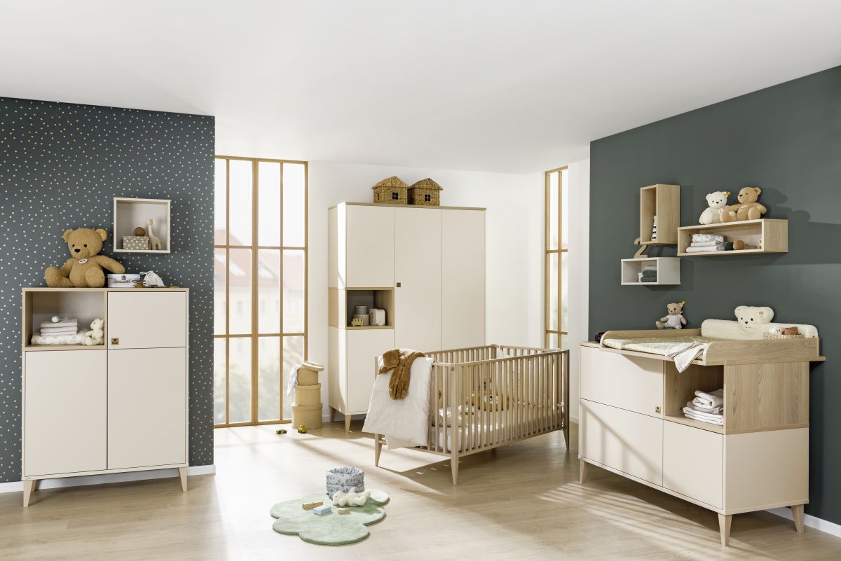 Paidi x Steiff Babybett Mila & Ben 70 x 140 cm