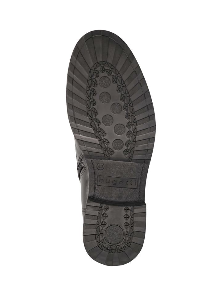 Bugatti Leder-Boots in Schwarz günstig kaufen