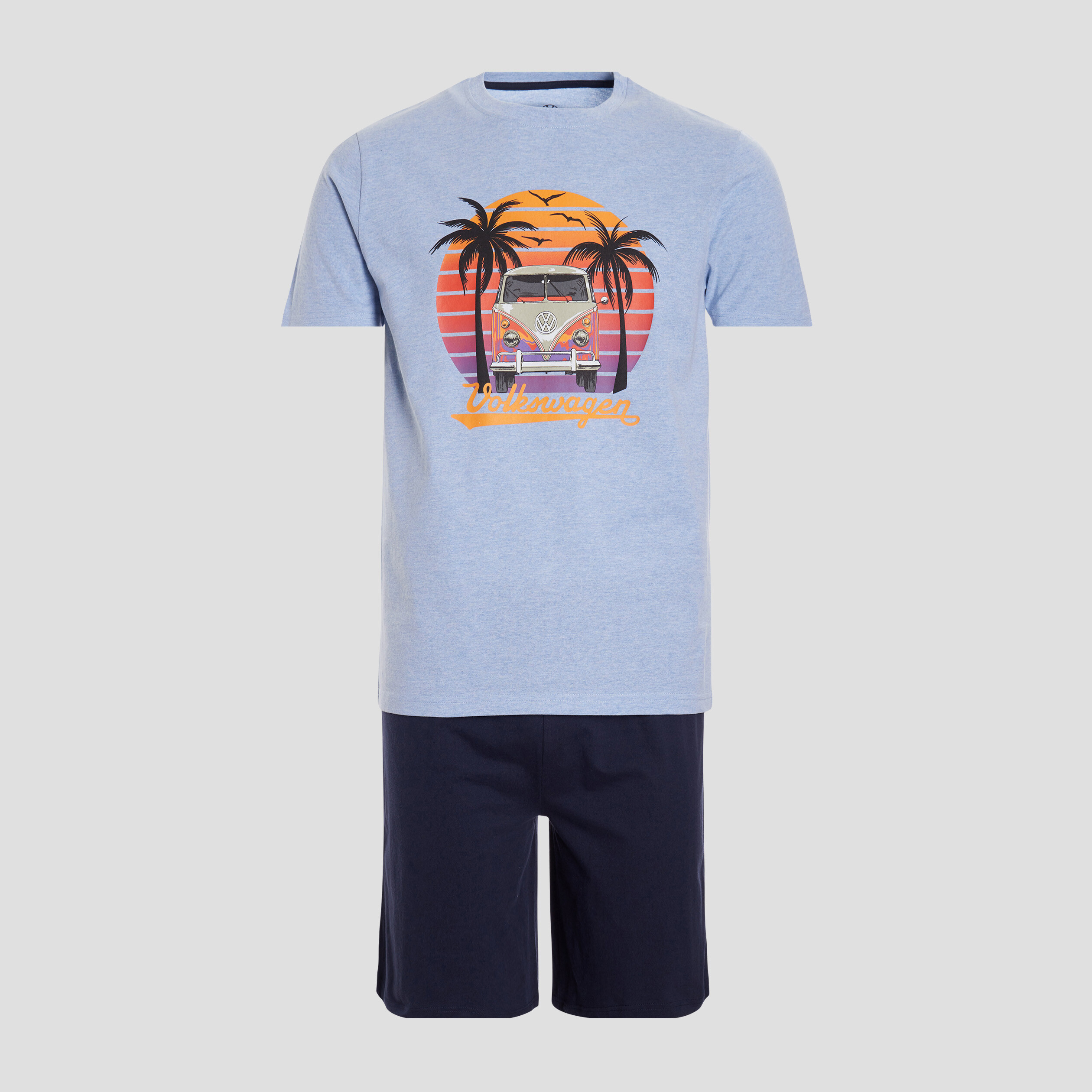 Ensemble pyjama Volkswagen bleu gris homme | La Halle