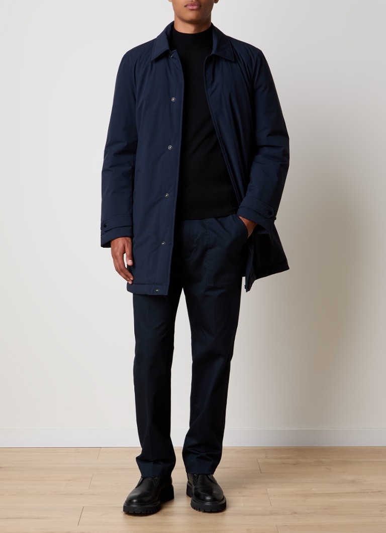 Woolrich Parka with hood and zipper pockets