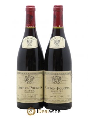 Corton Grand Cru Pougets Maison Louis Jadot  1999 - Lot de 2 Bouteilles