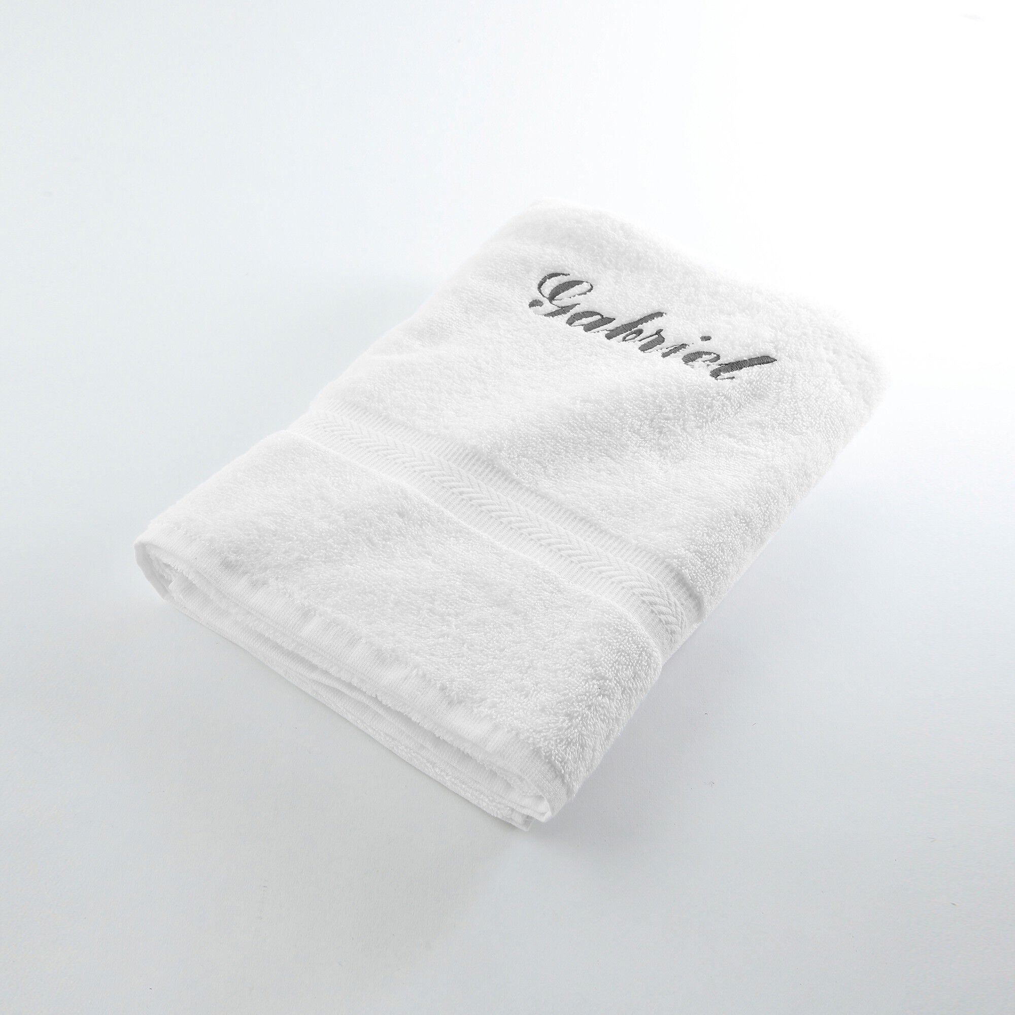 Serviette éponge personnalisable confort moelleux