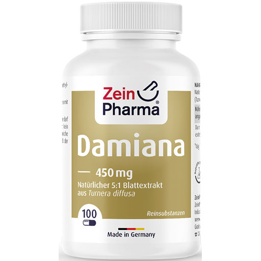 DAMIANA KAPSELN 450 mg 5:1 Blattextrakt  100 St  Kapseln