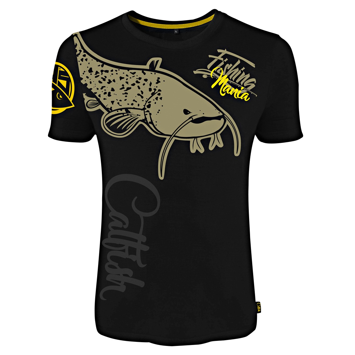 Hotspot Herren T-Shirt Fishing Mania (Wels)