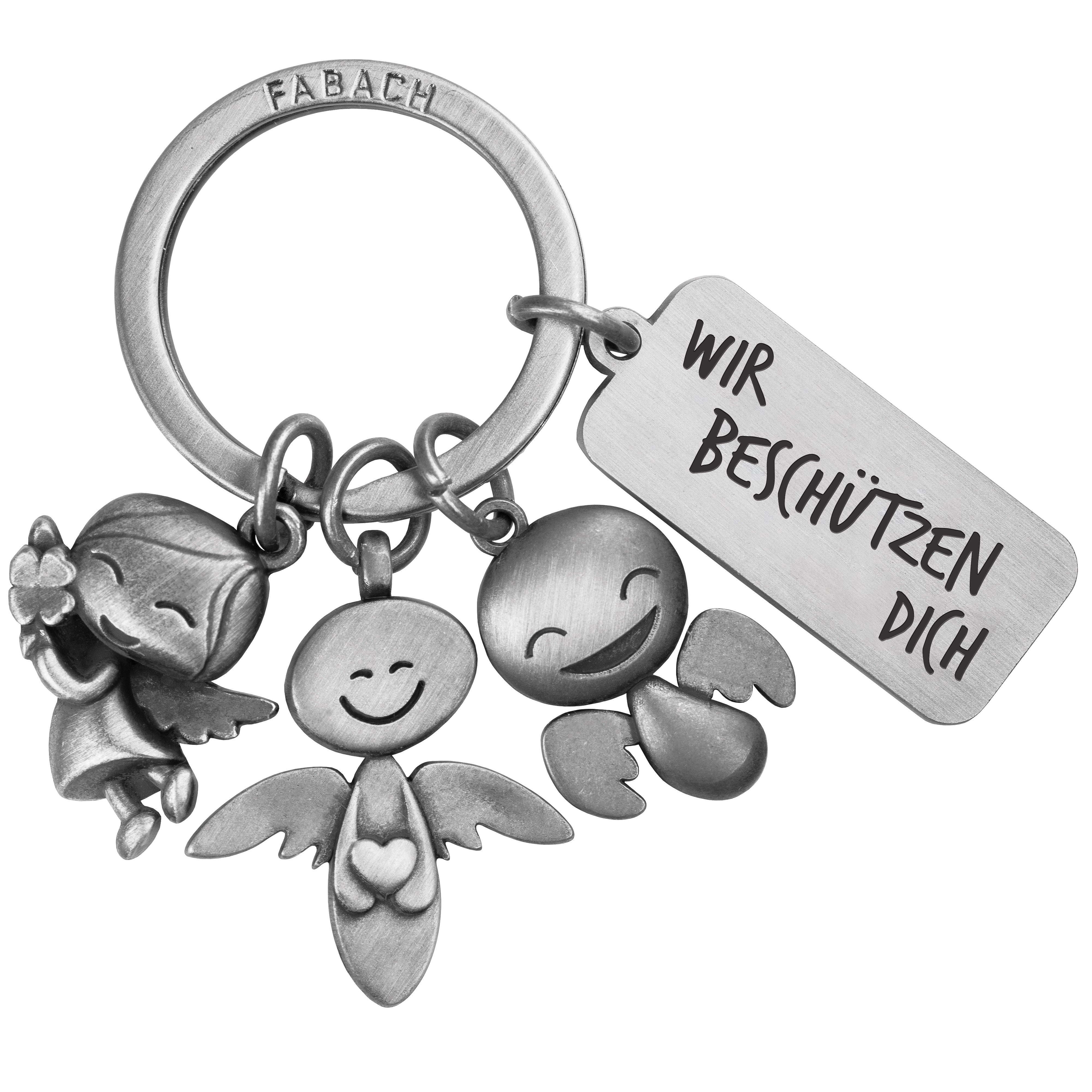 FABACH Schlüsselanhänger Schlüsselanhänger 3 Engel 
