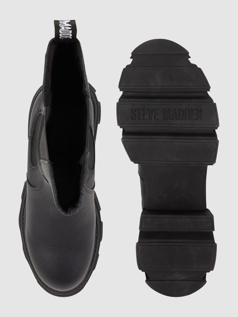 Chelsea Boots aus Leder Modell 'Ginola' in schwarz