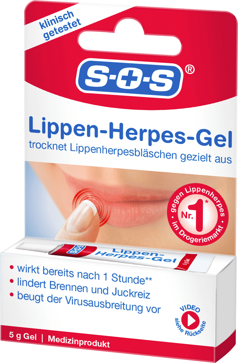 Lippenherpes Gel, 5 g
