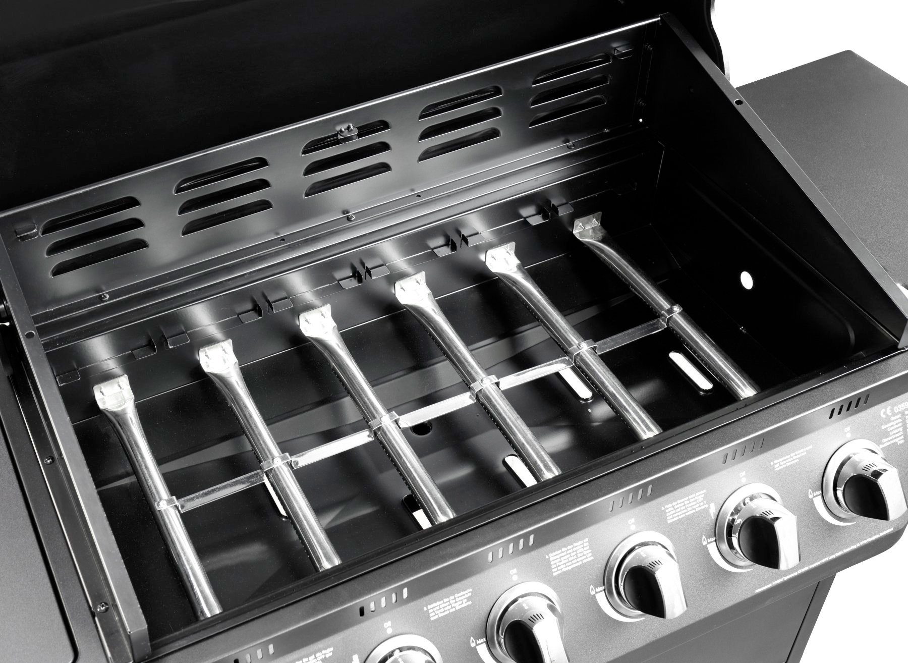 El Fuego Gasgrill Columbus 6+1, BxTxH: 140x58,5x107,5 cm