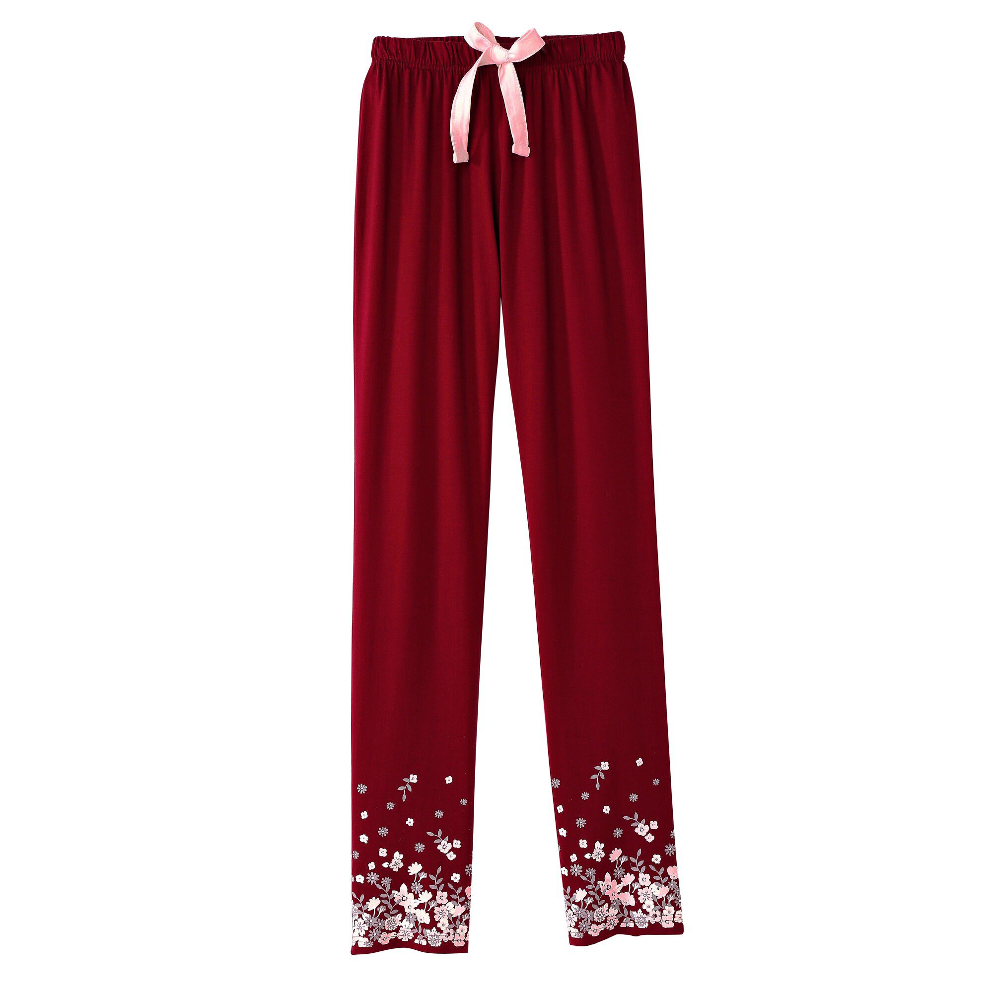 Pantalon base fleurie