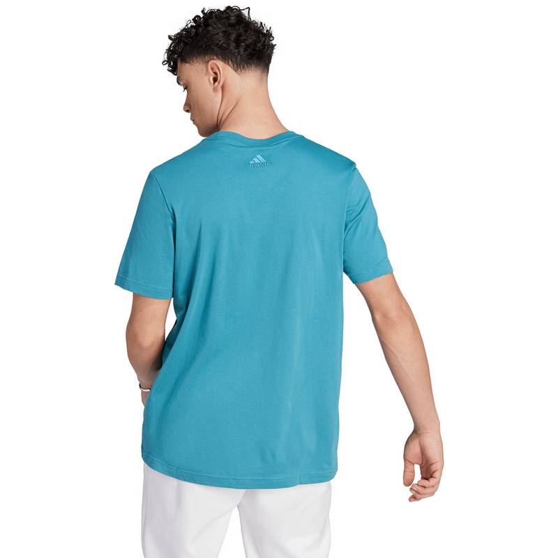 adidas ESSENTIALS LINEAR EMBROIDERED LOGO T-Shirt Herren