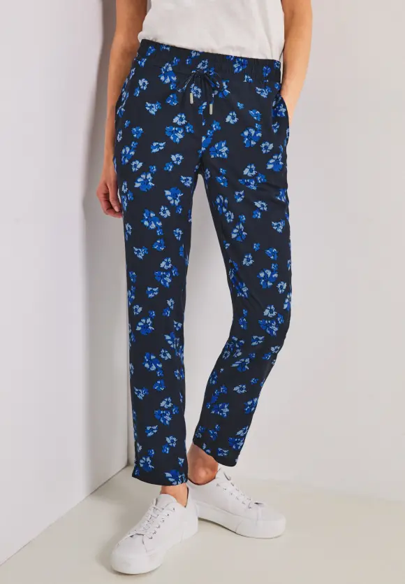 CECIL Loose Fit Hose mit Print