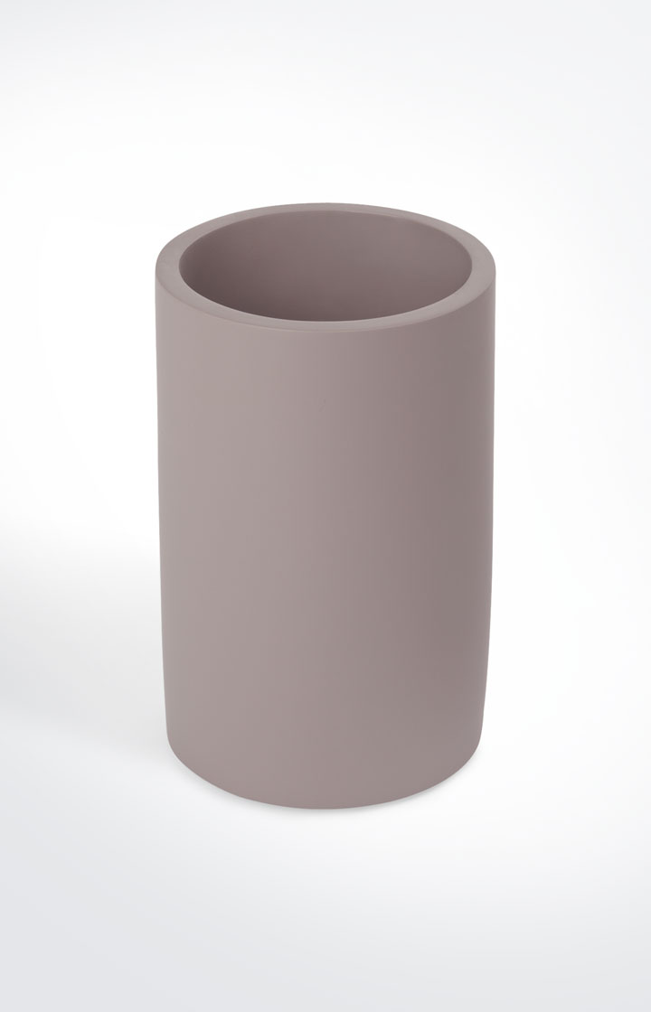 Kosmetik-Behälter Bathline, Grau-Rosé