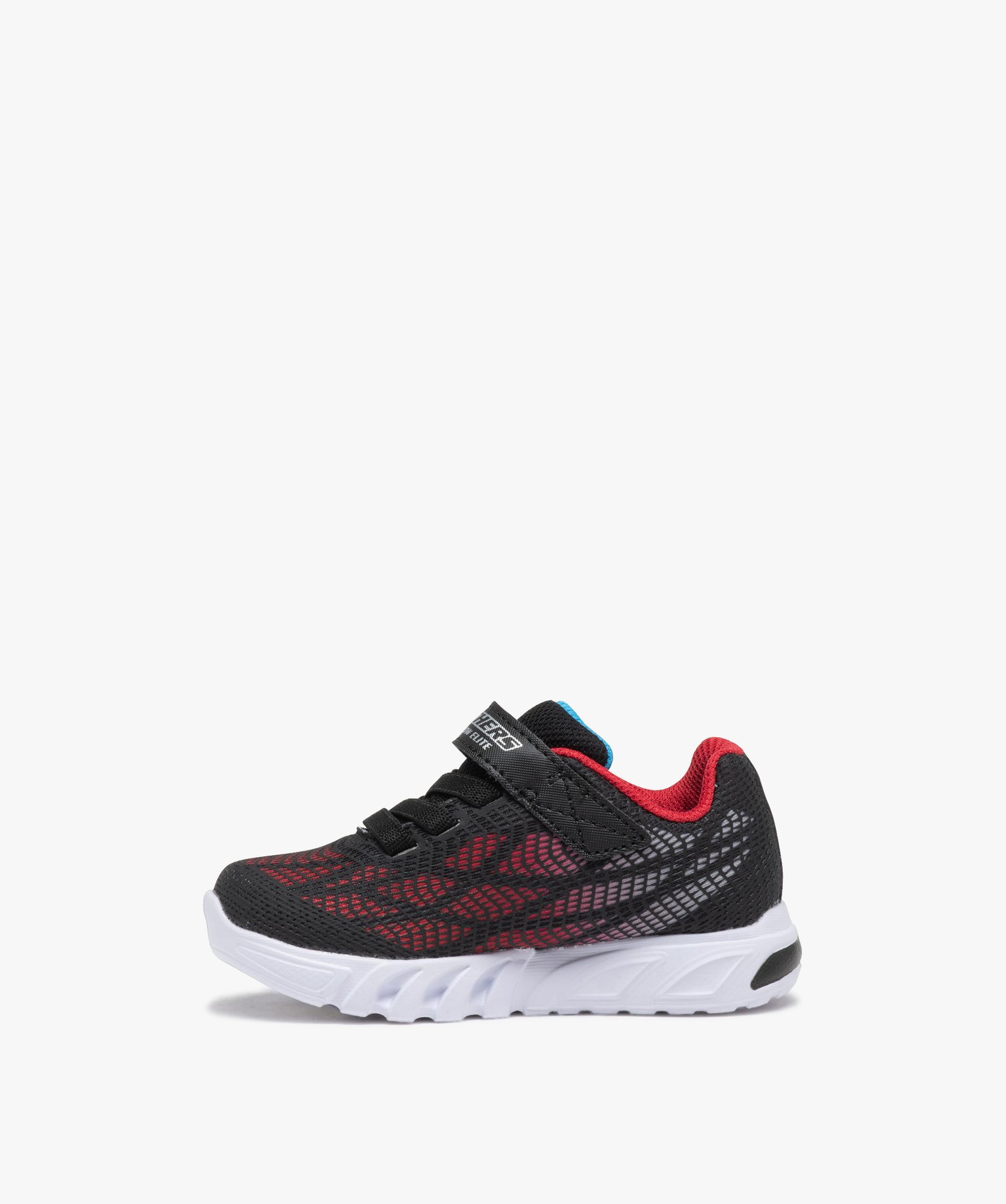 Baskets Garçon multicolores à semelle lumineuse - Skechers noir | GEMO