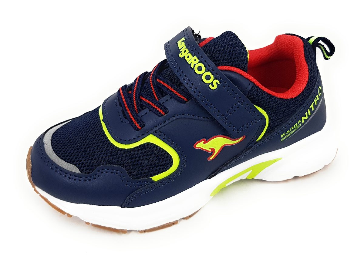 KangaRoos 10011/4054 Metallic 4054 dk navy/lime