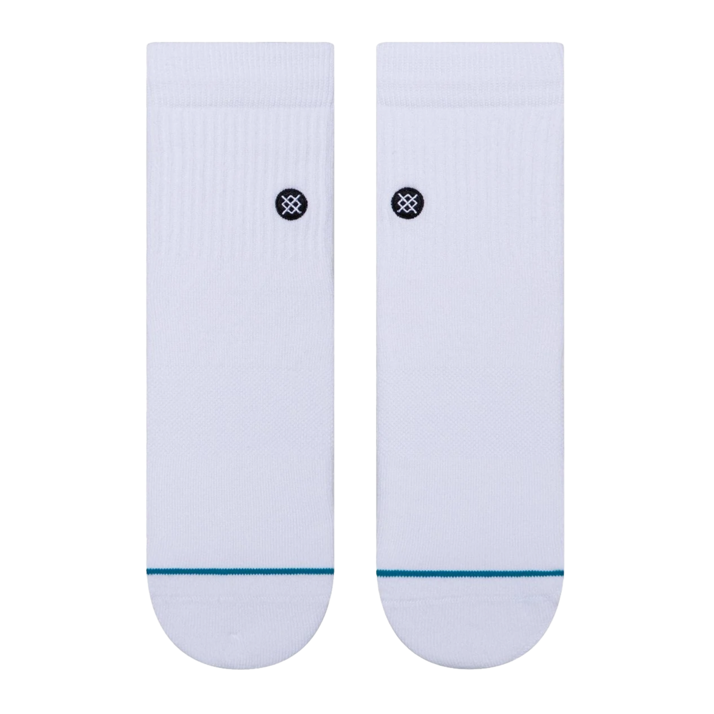Stance Icon Quarter Socken Weiss FWHT