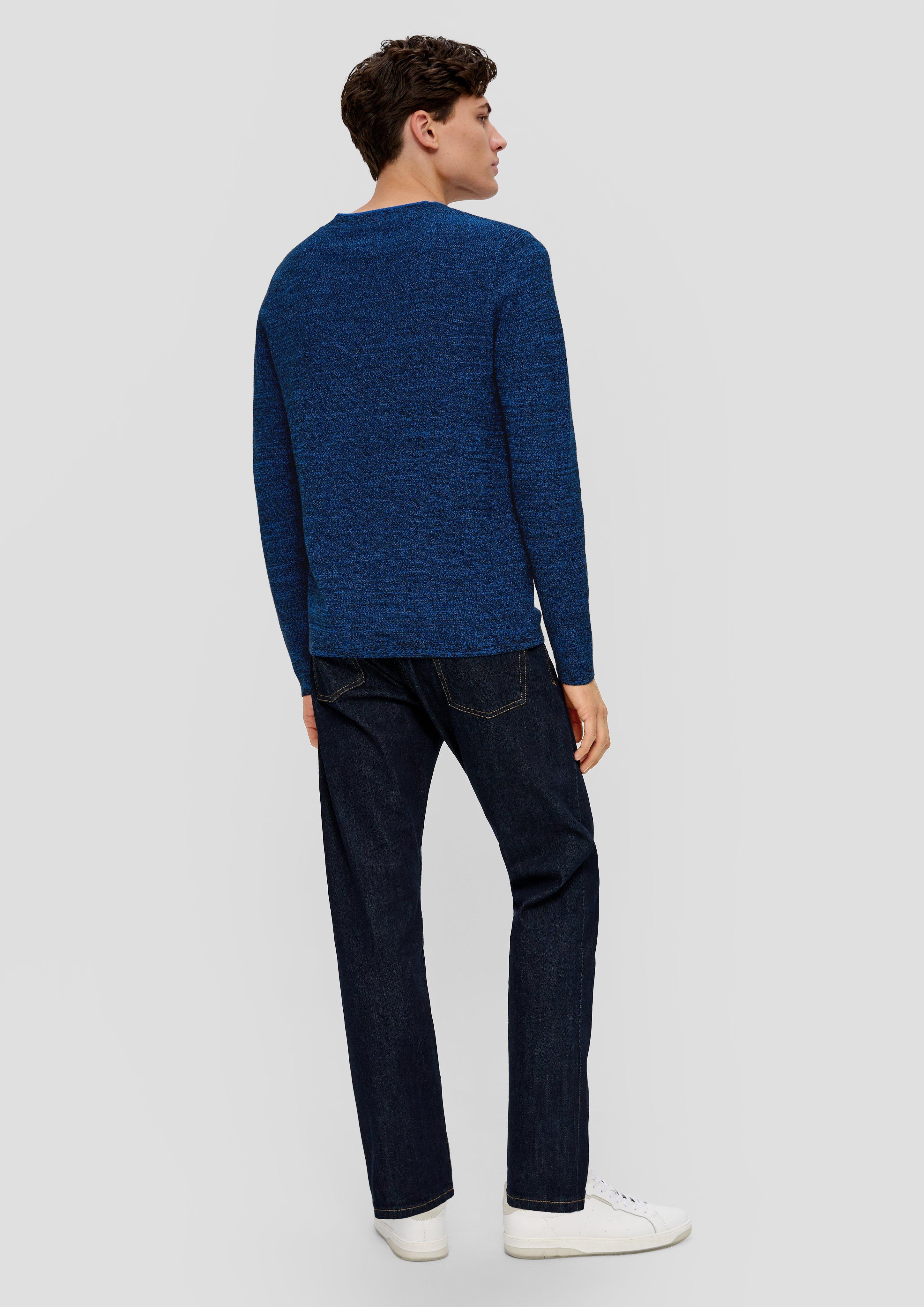 Strickpullover aus reiner Baumwolle  2138544-55W0