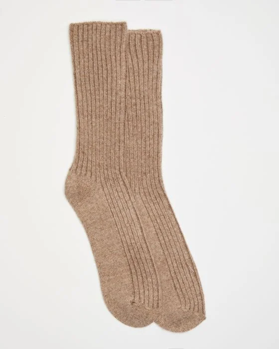 Chaussettes maille côtelée chaude et épaisse Thermolactyl