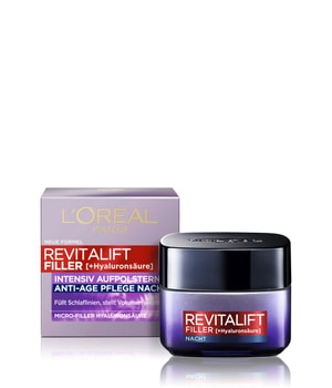 L'Oréal Paris Revitalift Filler [+Hyaluronsäure] Intensiv Aufpolsternde Anti-Age Nachtcreme-50 ml