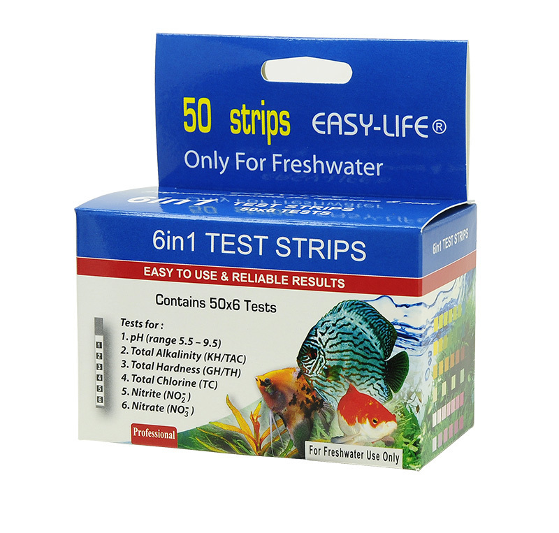 EASY-LIFE Wassertest EASY-LIFE 6in1 Teststreifen 50Stk
