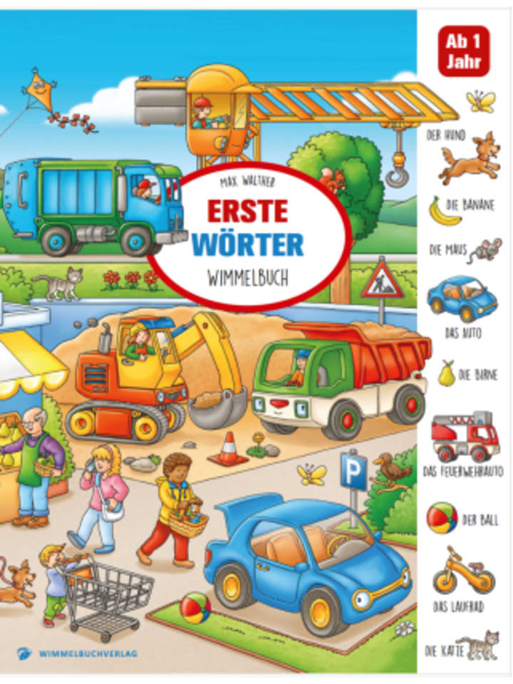 Adrian Verlag Buch - Erste Wörter Wimmelbuch günstig kaufen onesize