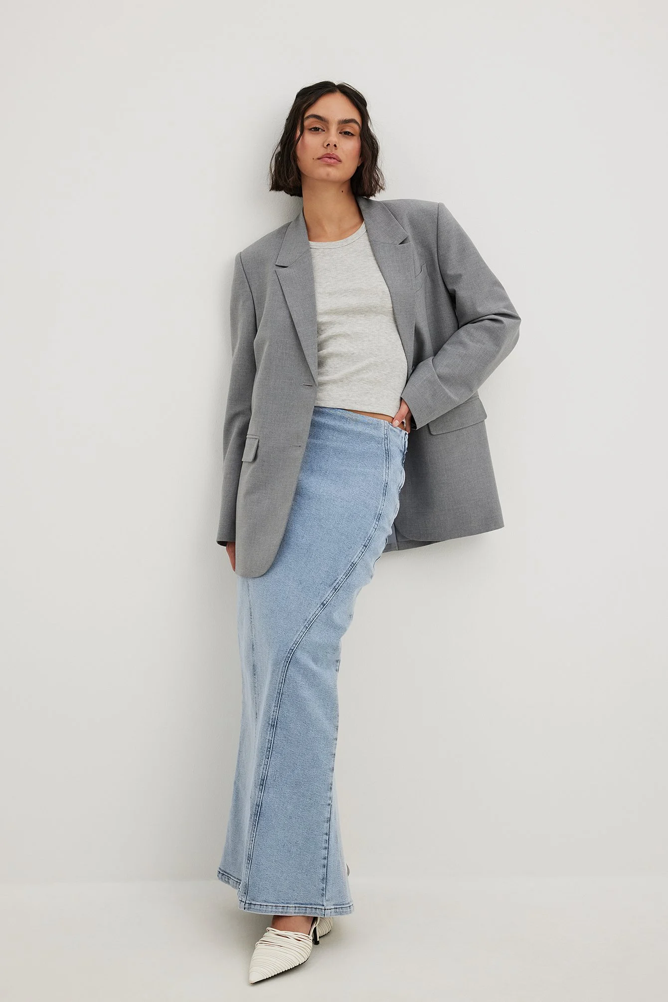 Denim Maxirock