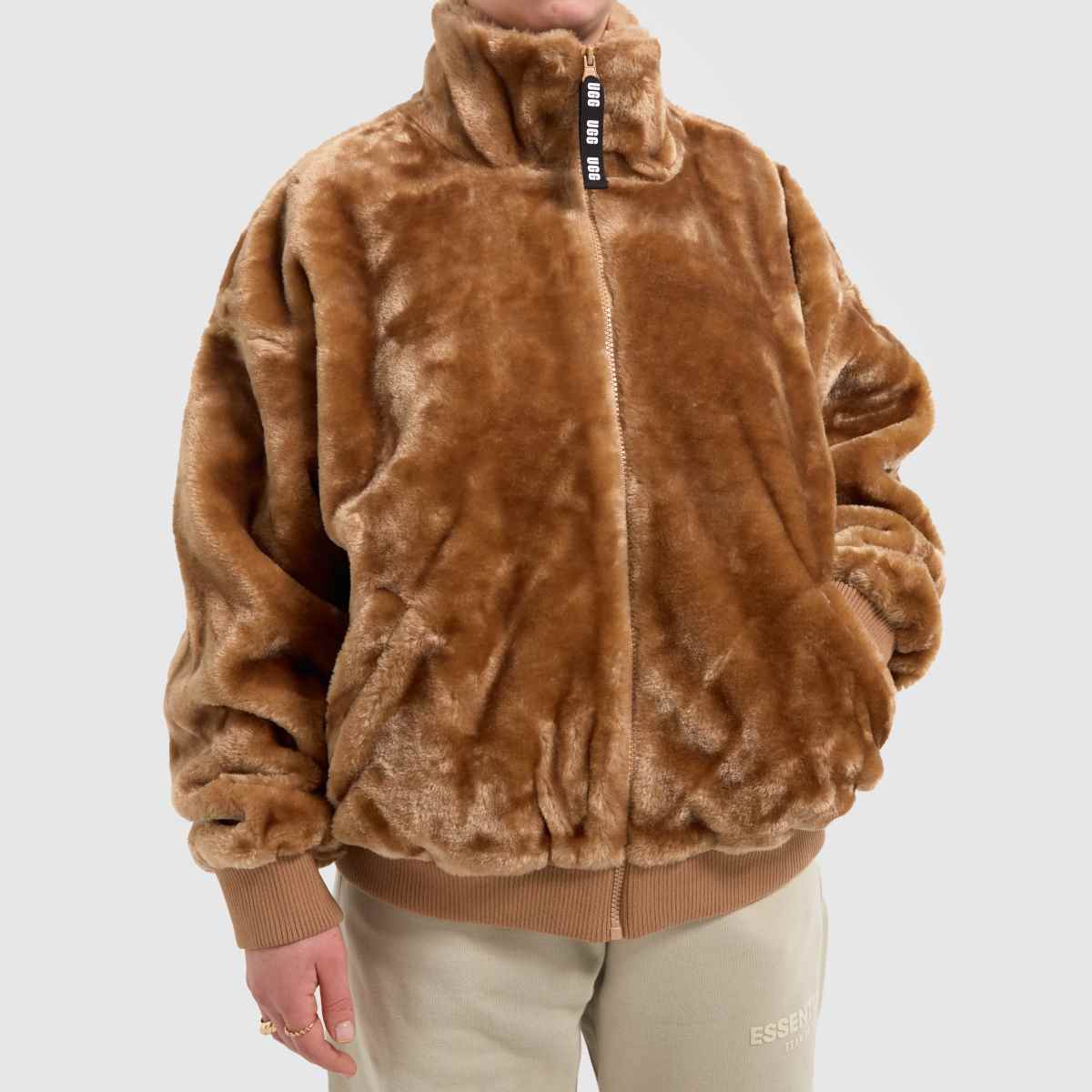 UGG Laken-jacka i beige och brunt