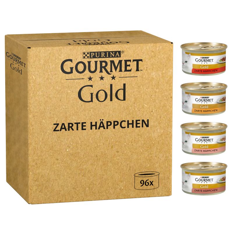 Jumbopack Gourmet Gold Zarte Häppchen 96 x 85 g