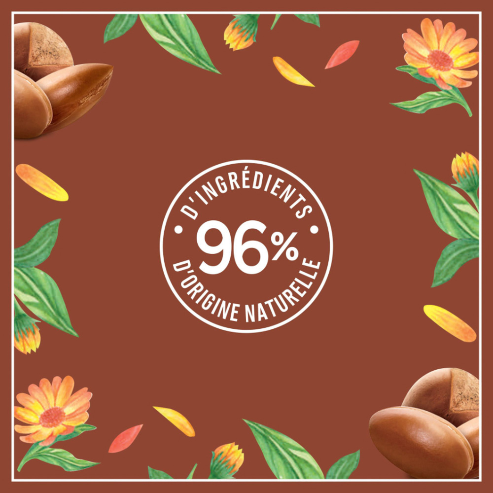 le petit marseillais Masque Nutrition pour Cheveux Secs et Abîmés, Infusion Calendula & Argan 300 ML Masque