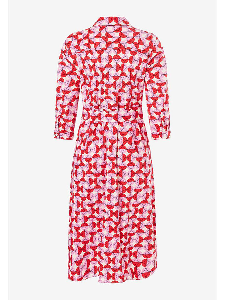 More & More Kleid in Rosa/ Rot günstig kaufen