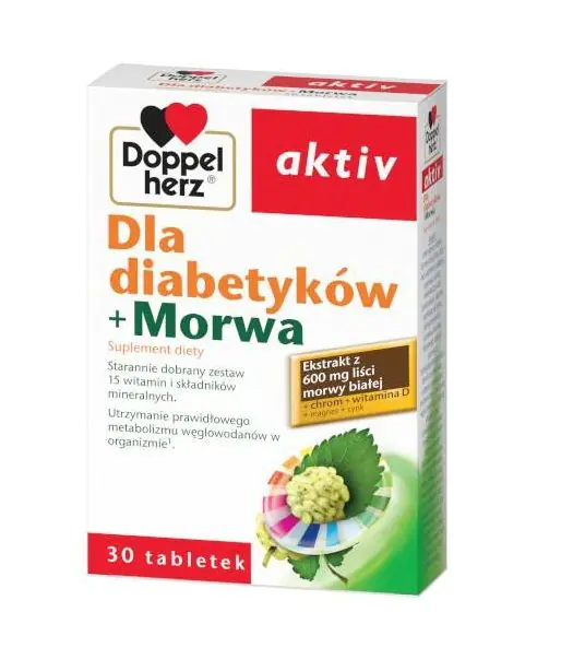 Doppelherz Aktiv za dijabetičare + Dud, tablete