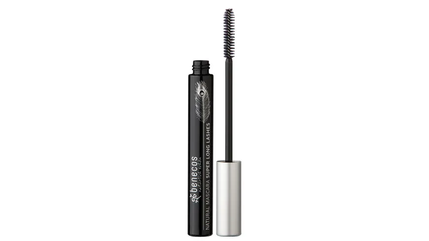 benecos Natural Mascara Super Long Lashes carbon black 8 ml 1 - carbon black