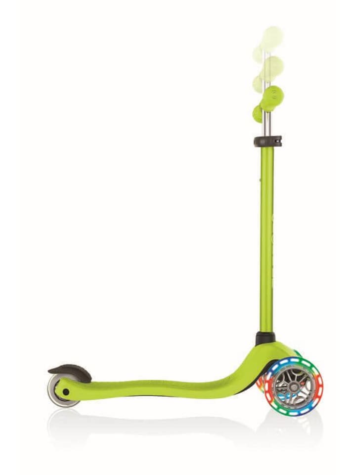 GLOBBER Kinderroller Primo, 3 Räder, lime grün, mit Leuchtrollen, 3-7 Jahre günstig kaufen onesize