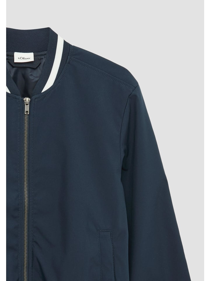 s.Oliver Indoor-Jacke langarm in Blau günstig kaufen