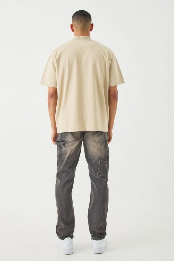 Oversize Jacquard T-Shirt