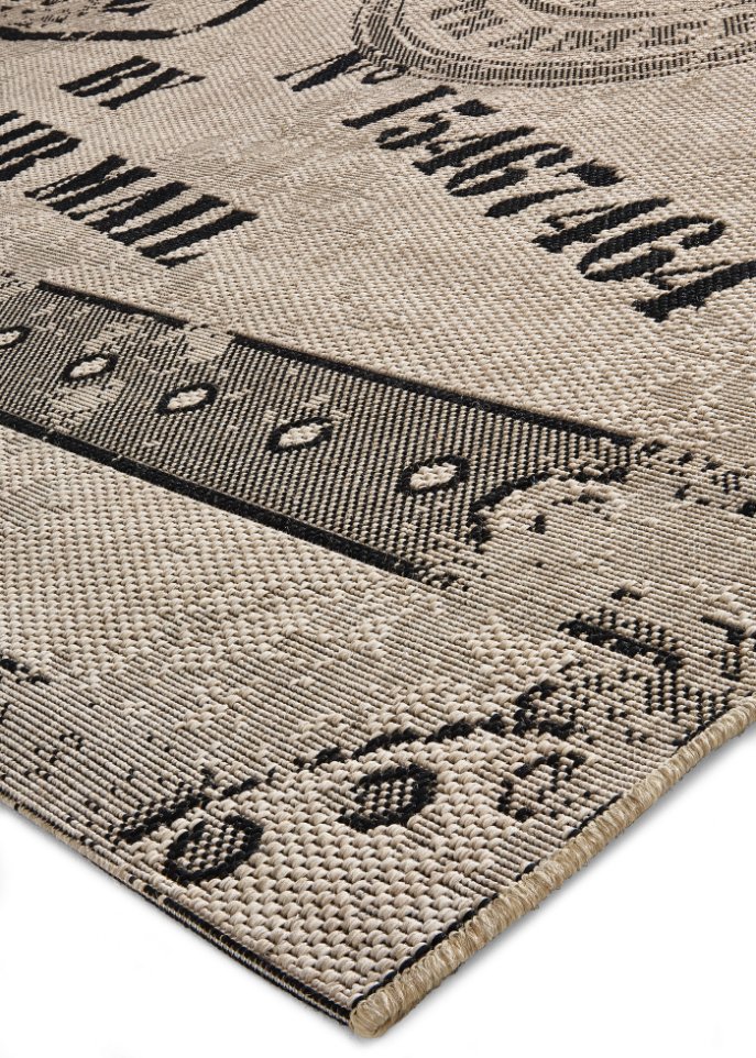 In- und Outdoor Teppich im Retrolook
