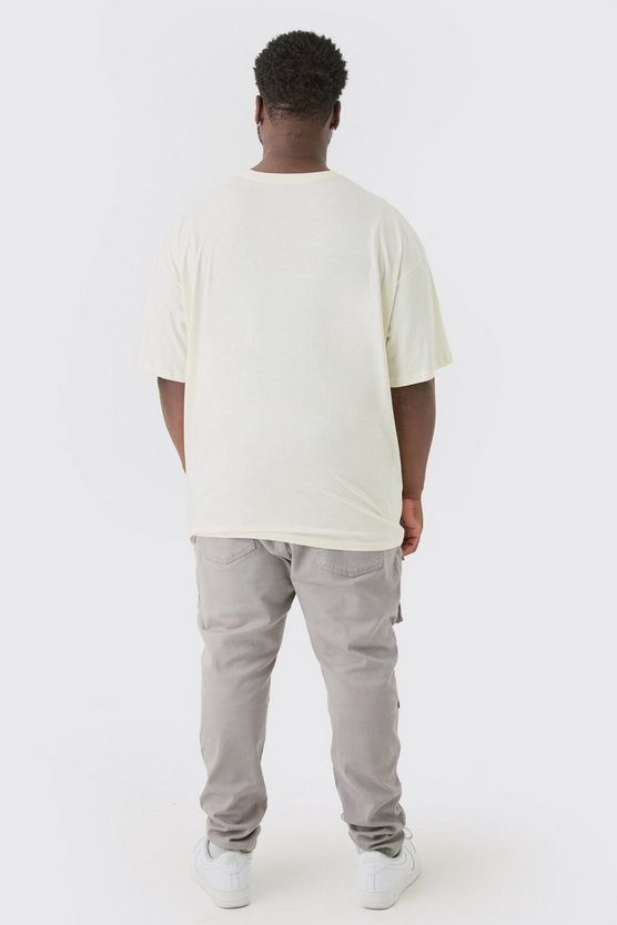 Plus Oversize T-Shirt mit lizenziertem Eazy-E Print