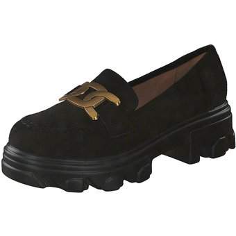 La Strada Chunky Loafer in schwarz