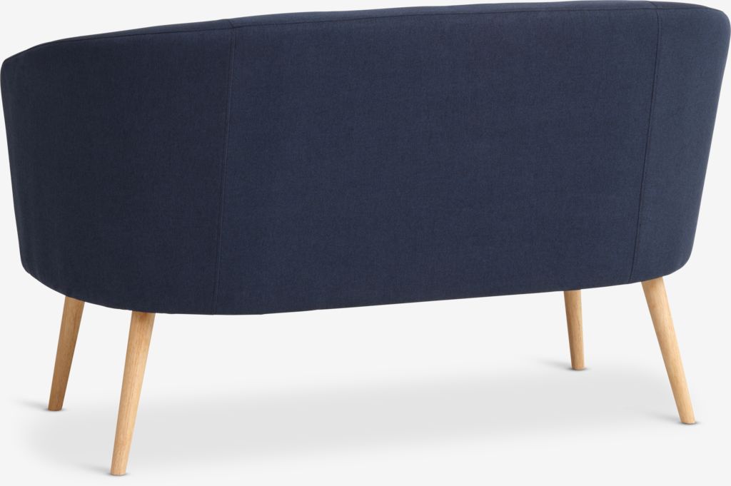 GISTRUP GISTRUP 2-Sitzer-Sofa, marineblauer Stoff