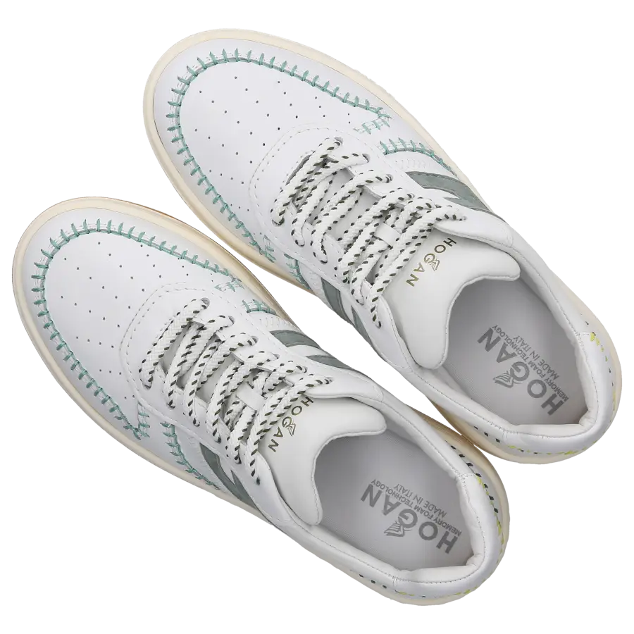 Hogan - Sneaker low H630 Kalbsleder - grün