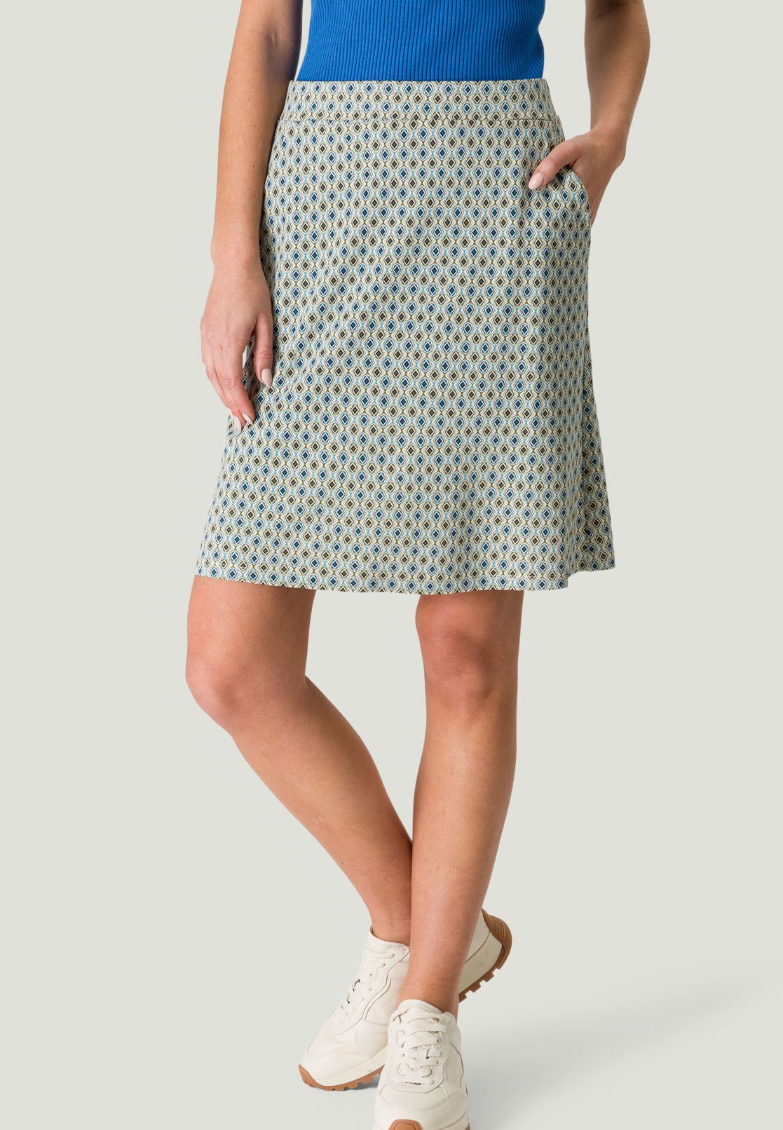 Jerseyrock Mini mit Print