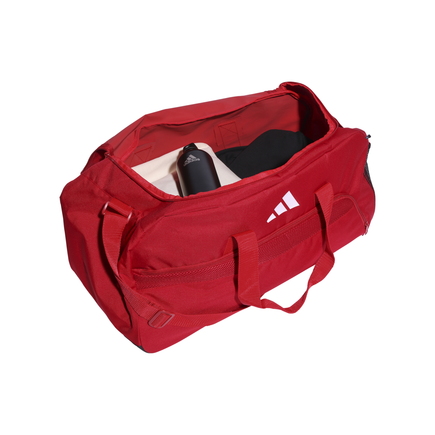 adidas Tiro League Duffel Bag Gr. M Rot Schwarz