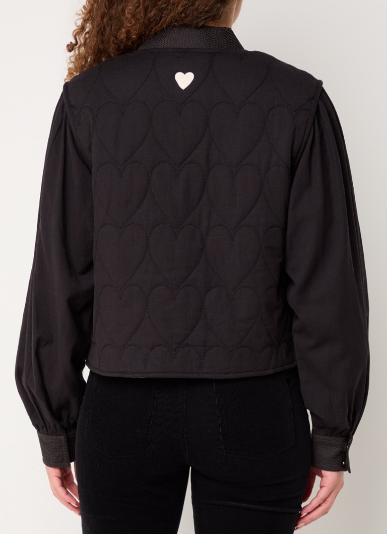 Chaqueta Patty de Fabienne Chapot en mezcla de algodón orgánico con bolsillos laterales.