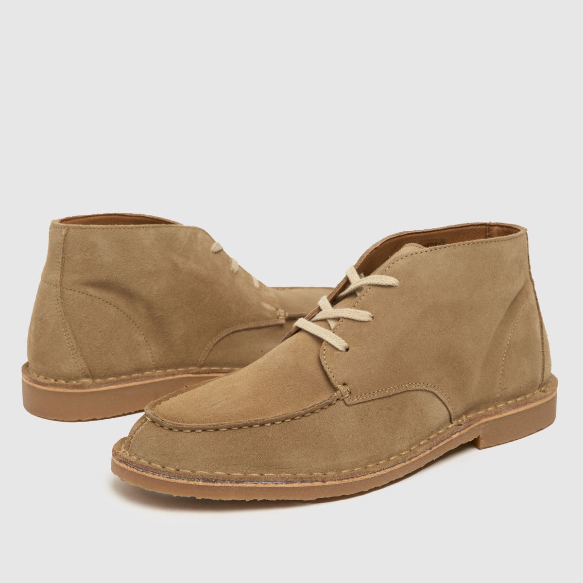 Schuh Dexter velúr köténycsizma kő színben