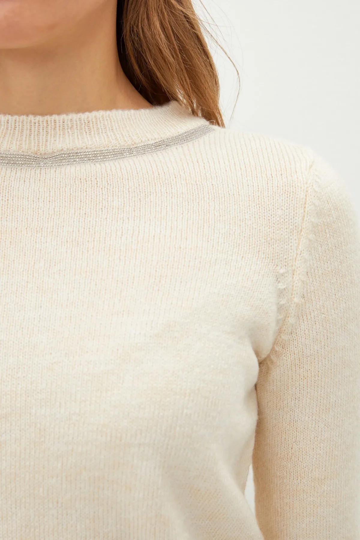 LC Waikiki  Pullover - Beige - Regular Fit
