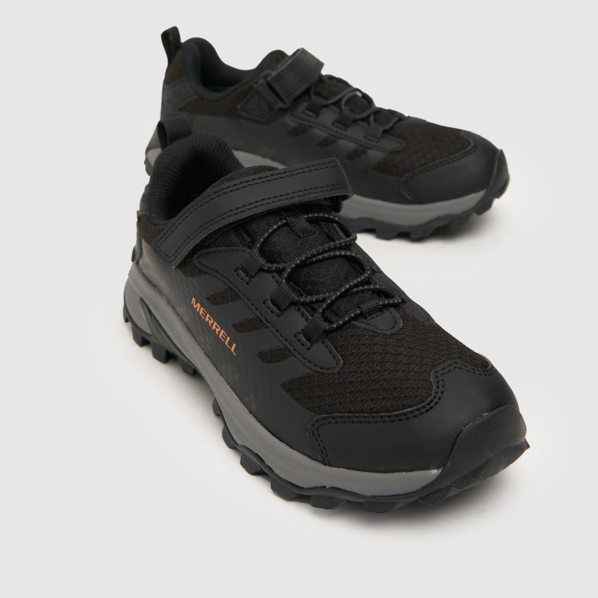 Merrell svarta moab speed 2 låga pojkar juniorsneakers
