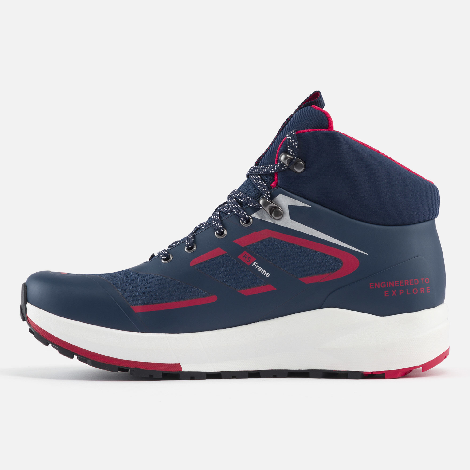 Chaussures de randonnée imperméables bleu marine femme