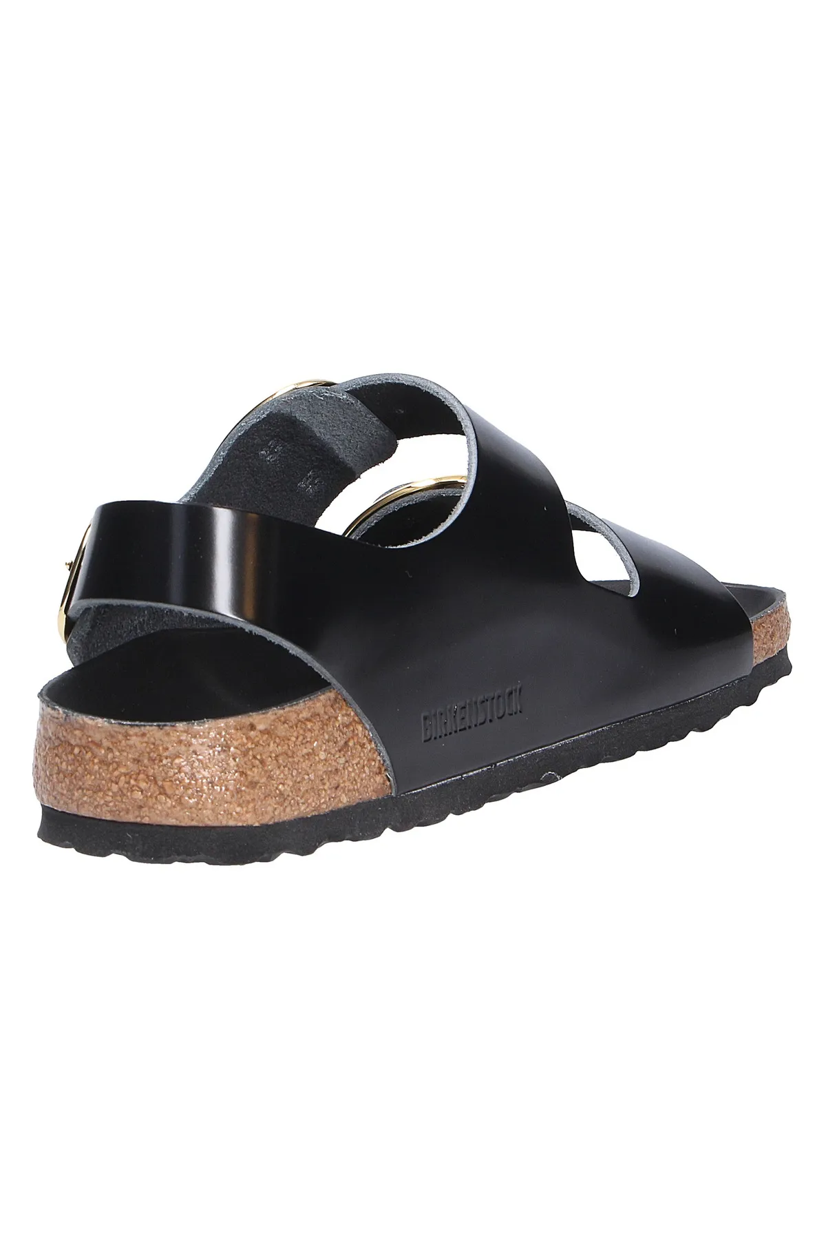 Birkenstock  Sandalette - Schwarz - Flacher Absatz