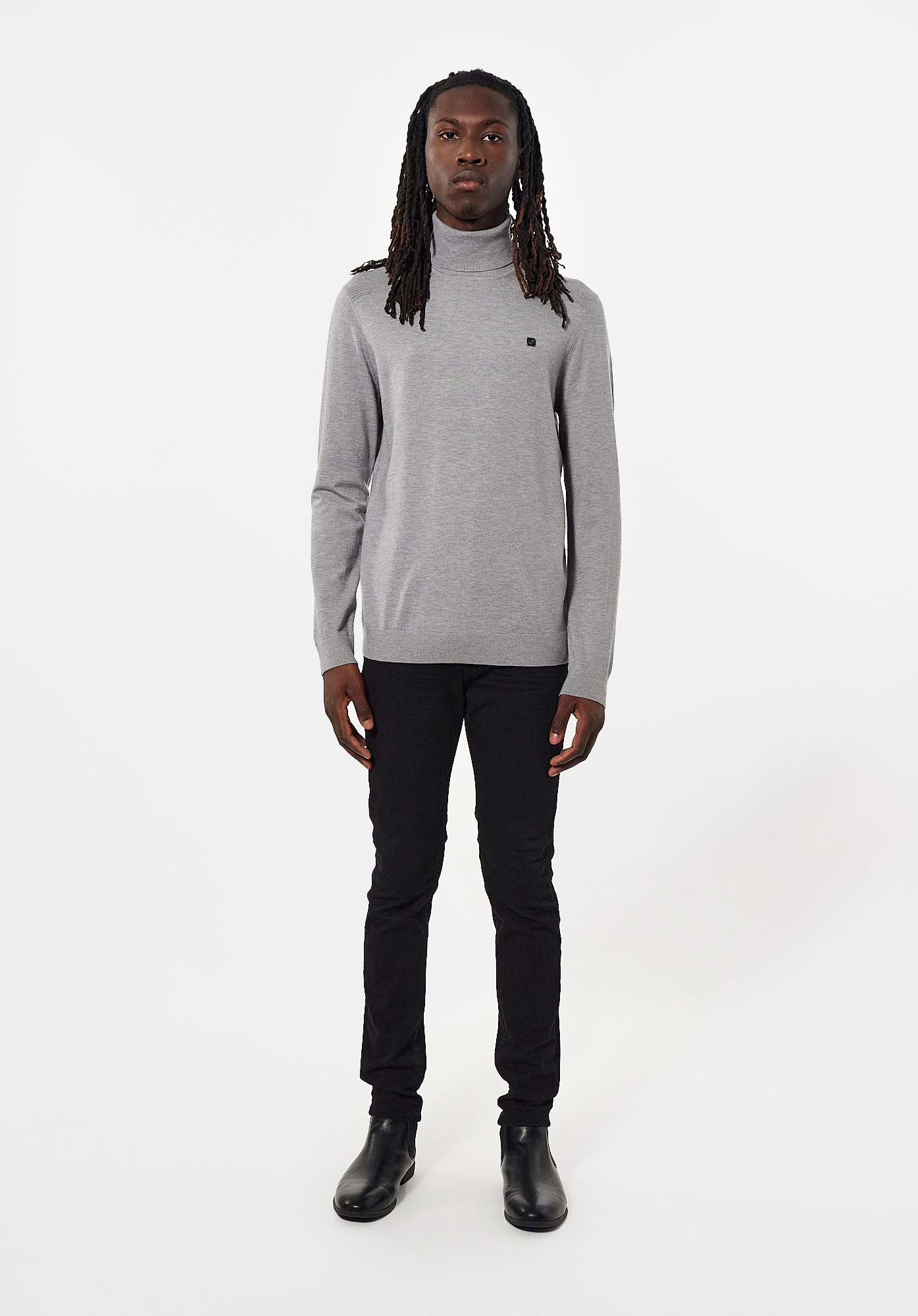 ARIAN  Pull gris Homme